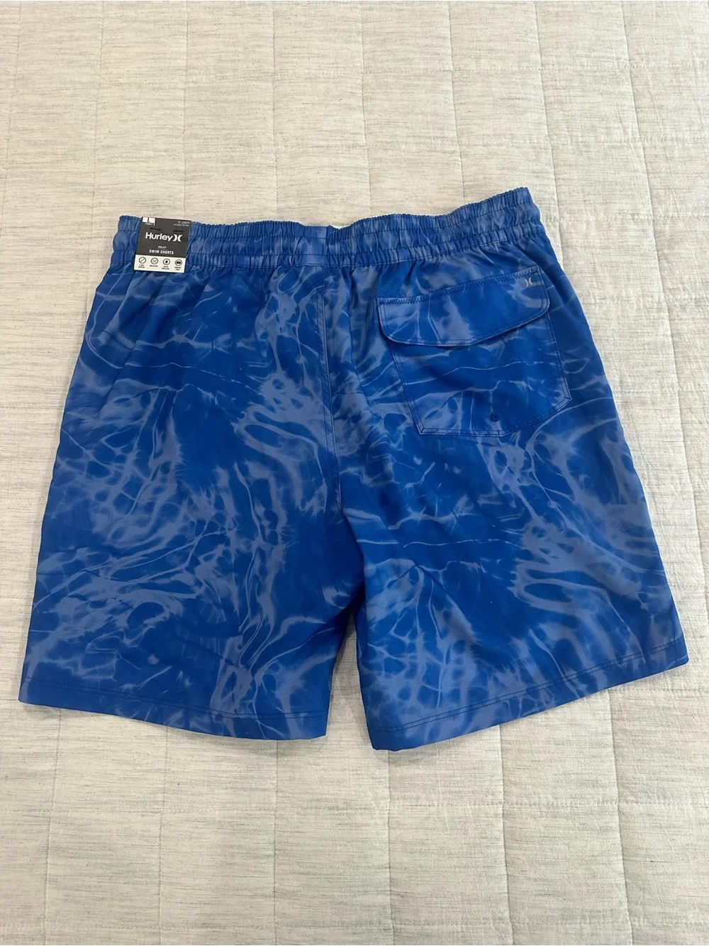 Hurley Blue Swirl Swim Shorts